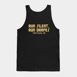 Run Silent Run Drapes Tank Top